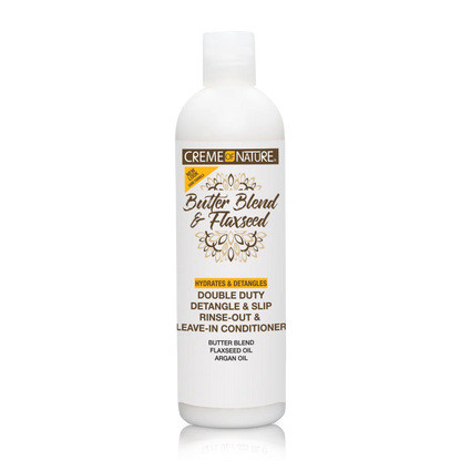 Creme of Nature Butter Blend & Flaxseed Double Duty Conditioner