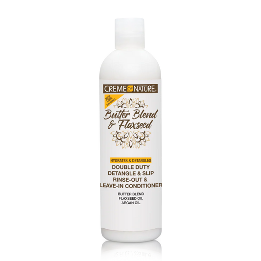 Creme of Nature Butter Blend & Flaxseed Double Duty Conditioner