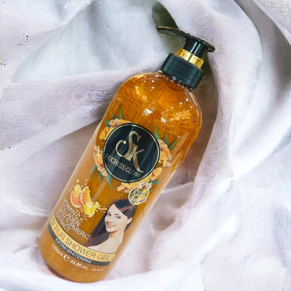 SK Duchess Glow Vitamin C Collagen with Turmeric Scrub Shower Gel – 1000ml