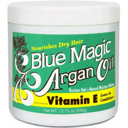 Blue Magic Argan Oil Vitamin E Leave-In Conditioner – 390g