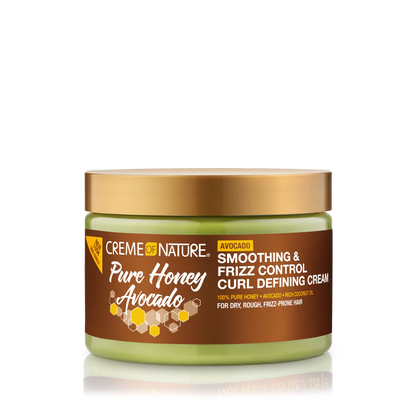 Creme of Nature Pure Honey Hair Food Smoothing & Frizz Control Curl Defining Cream
