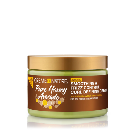 Creme of Nature Pure Honey Hair Food Smoothing & Frizz Control Curl Defining Cream