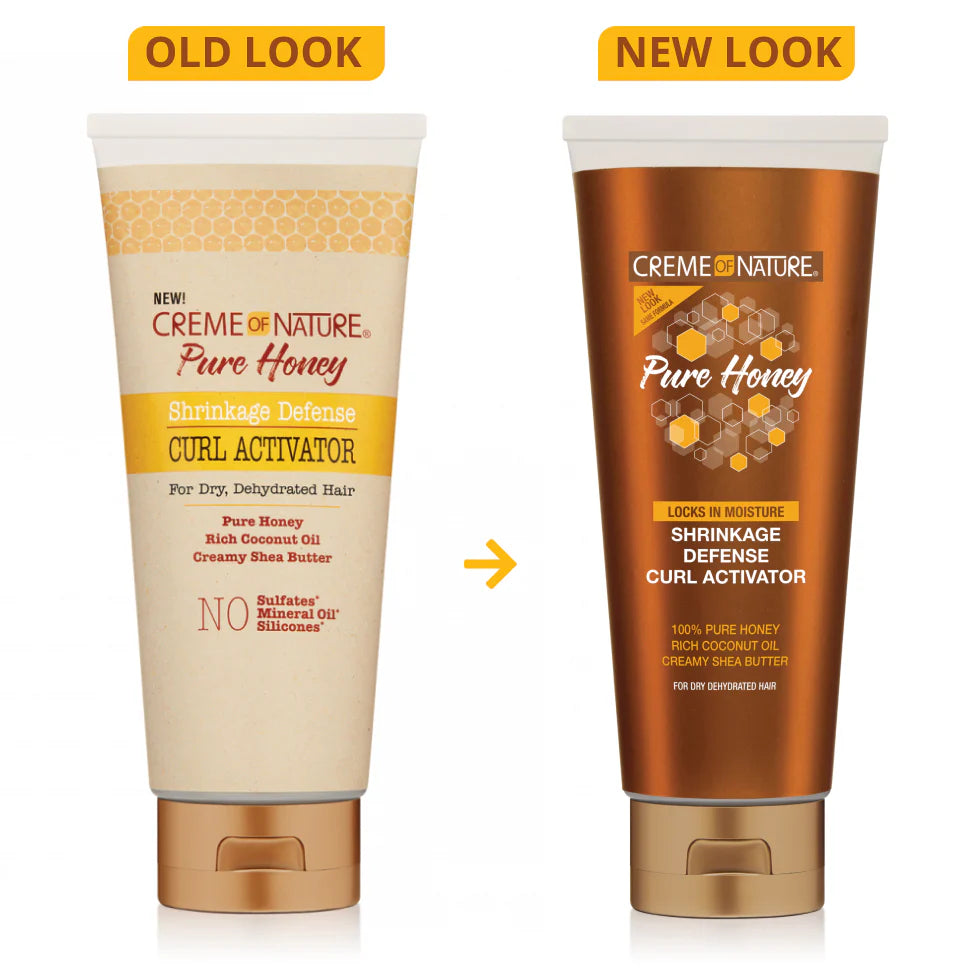 Creme of Nature Pure Honey Shrinkage Defense Curl Activator