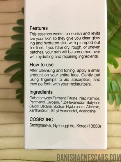 COSRX Galactomyces 95 Whitening Power Essence – 100ml