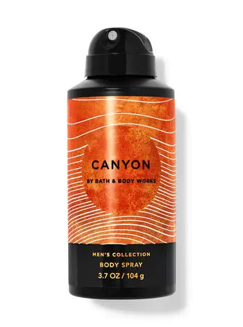 Bath & Body Works Canyon Men's Collection Body Spray