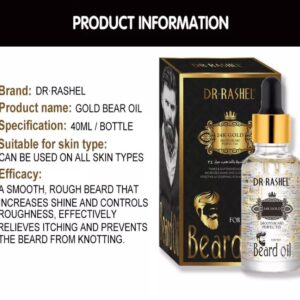 DR. RASHEL Beard Oil 24K Gold