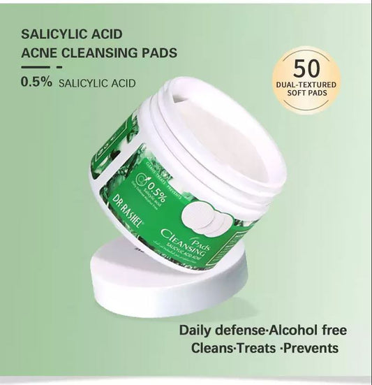 DR. RASHEL Salicylic Acid Acne Cleansing Pads(0.5%)