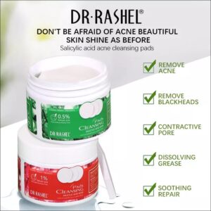 DR. RASHEL Salicylic Acid Acne Cleansing Pads(0.5%)