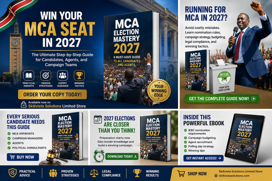 MCA Election Mastery 2027 - A must have Guide to all Candidates and Agents 1