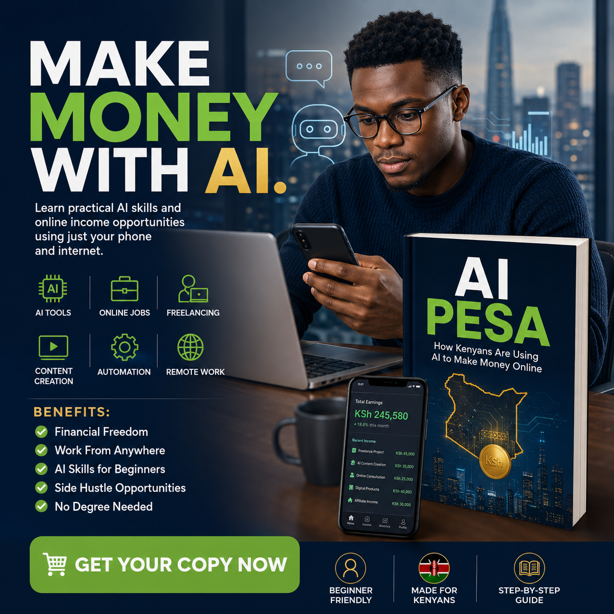 Ai Pesa - Make money Using Ai , Learn How