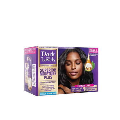 Dark & Lovely No Lye Relaxer Moisture Plus – Super