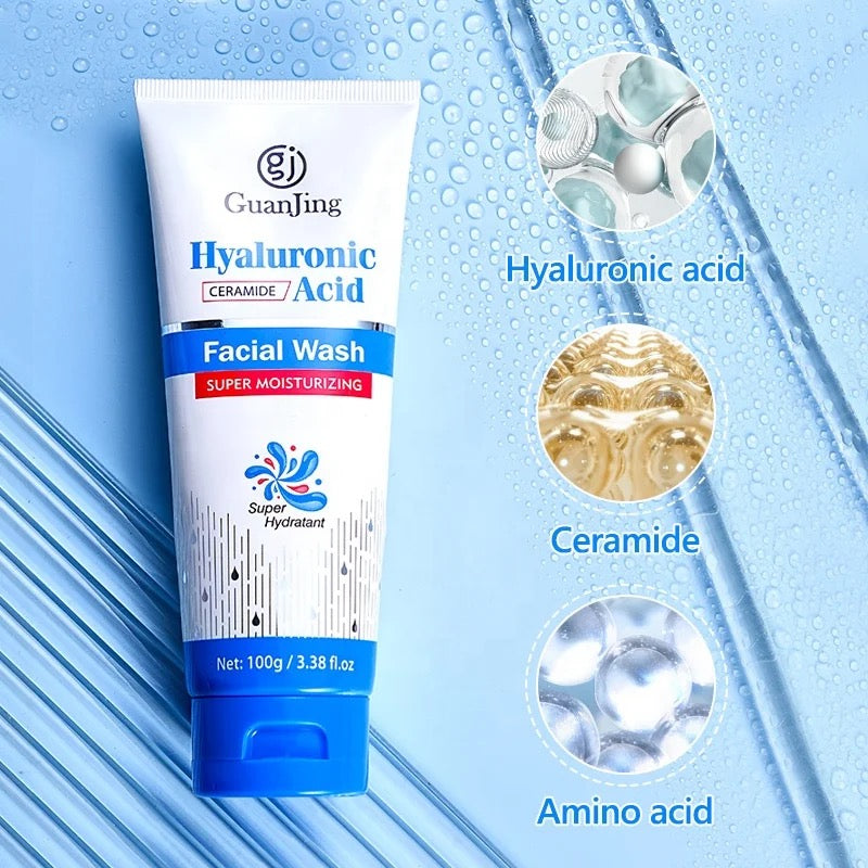 Guanjing Hyaluronic Acid Deep Cleansing Face Wash – 100ml