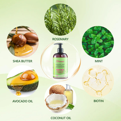 Disaar Rosemary and Mint Conditioner – Deep Nourishment for Soft, Glossy Hair (360ml)