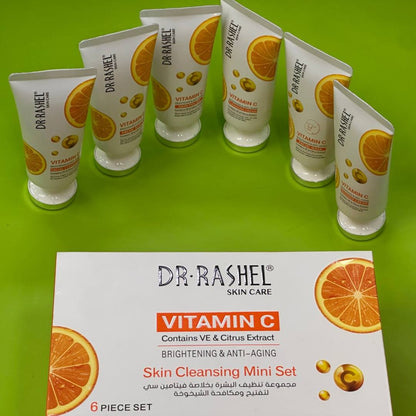 DR. RASHEL Vitamin C Skin Cleansing Mini Set (6pc)