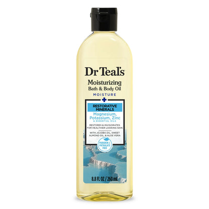 Dr Teal’s Restorative Minerals Bath & Body Oil with Magnesium, Potassium & Zinc