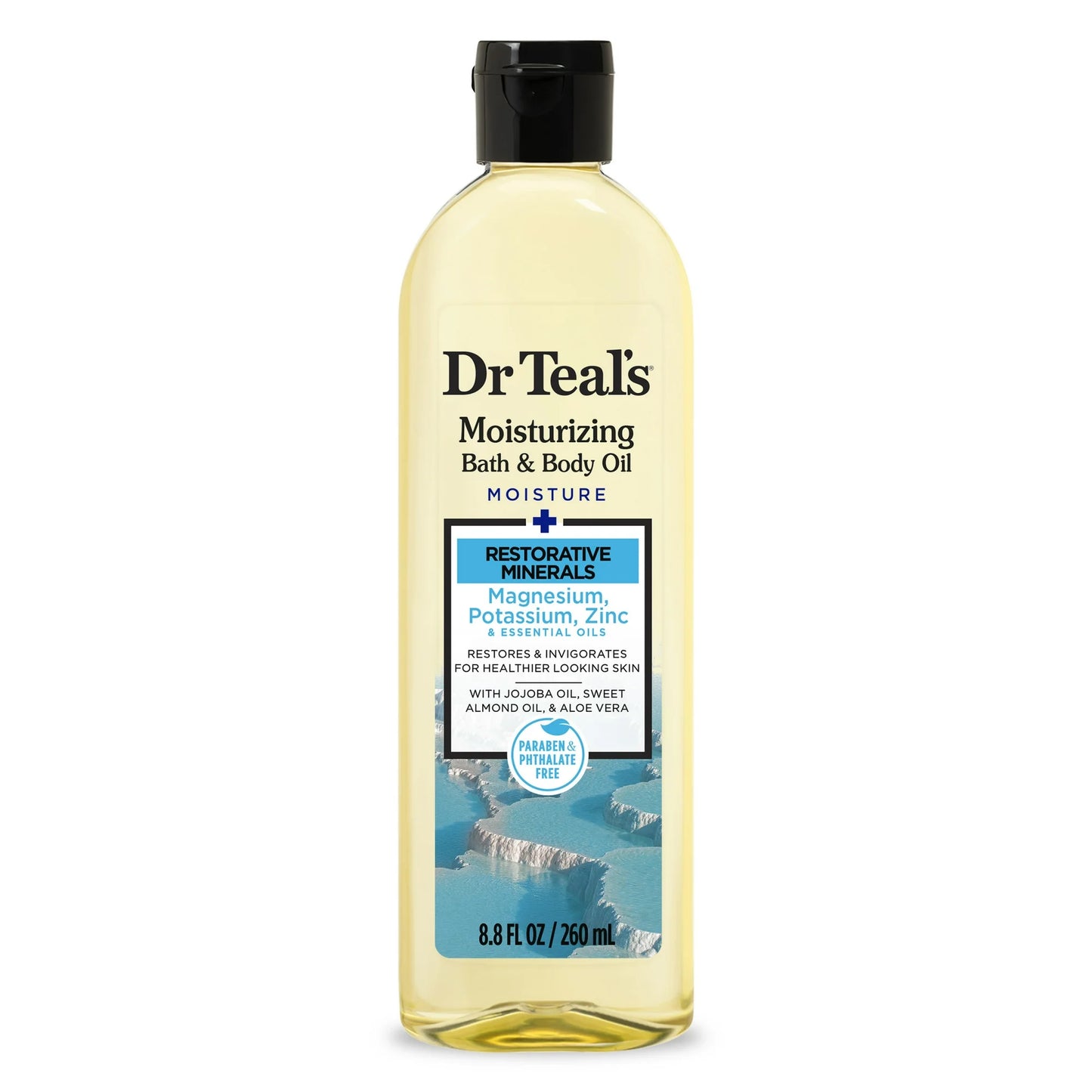Dr Teal’s Restorative Minerals Bath & Body Oil with Magnesium, Potassium & Zinc