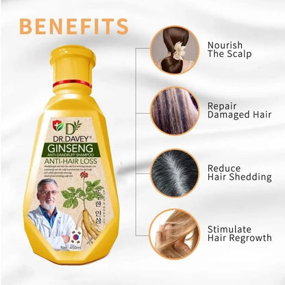 Dr. Davey Anti-Hair Loss Ginseng Biotin Shampoo