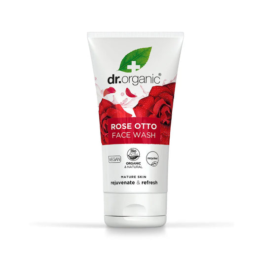 Dr. Organic Rose Otto Face Wash – 150 ml
