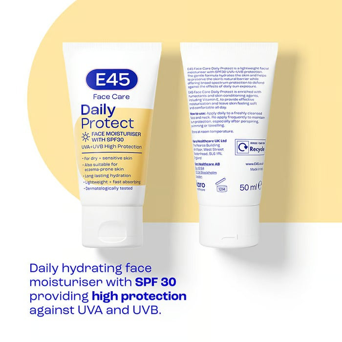 E45 Face Daily Protect Face Moisturiser SPF 30