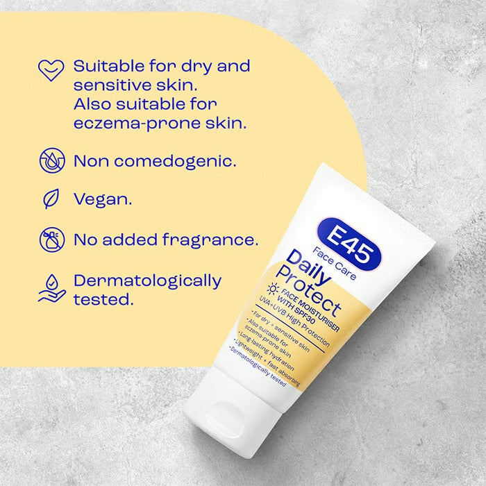 E45 Face Daily Protect Face Moisturiser SPF 30