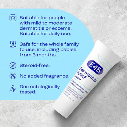 E45 Dermatitis Relief Cream