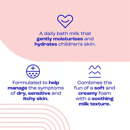 E45 Junior Foaming Bath Milk