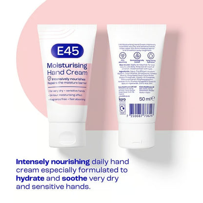 E45 Moisturising Hand Cream – 50ml