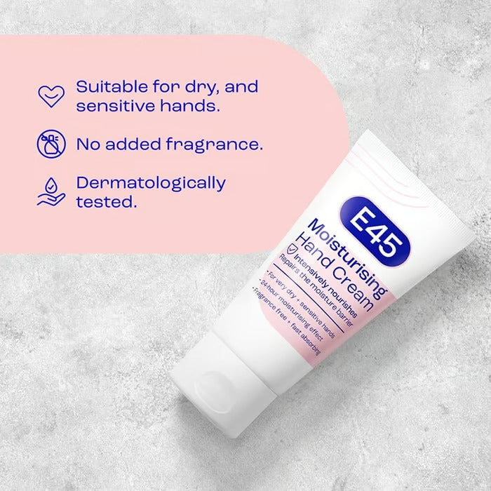 E45 Moisturising Hand Cream – 50ml