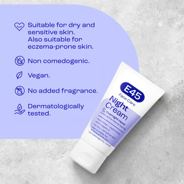 E45 Face Night Cream 50ml