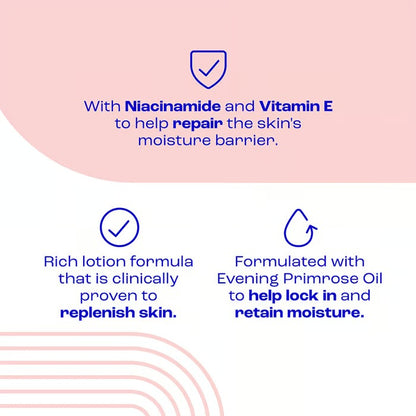 E45 Rich 24h Body Lotion Moisturiser with Primrose Oil – 400ml