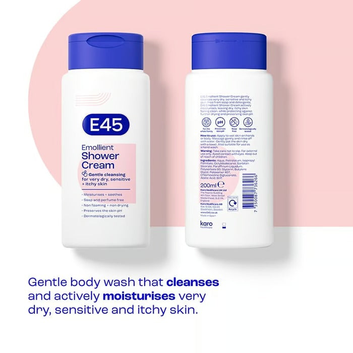E45 Emollient Shower Cream