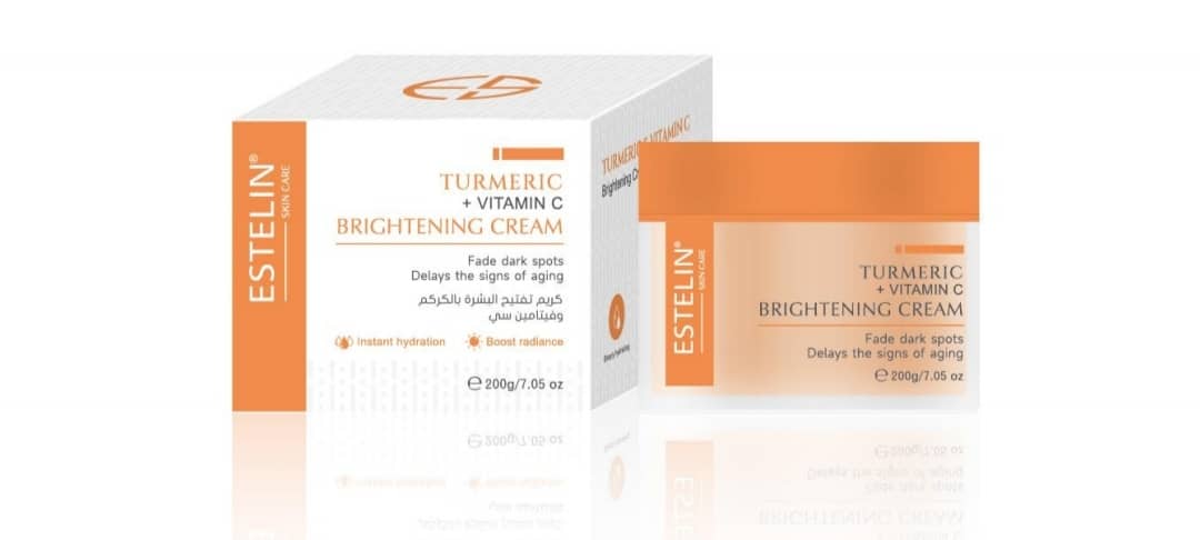 ESTELIN Turmeric + Vitamin C Brightening Cream – 200g