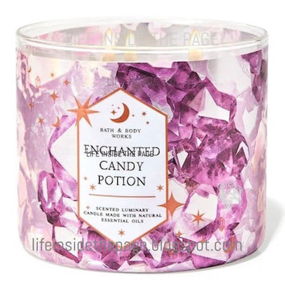 Bath & Body Works Enchanted Candy Potion 3-Wick Candle