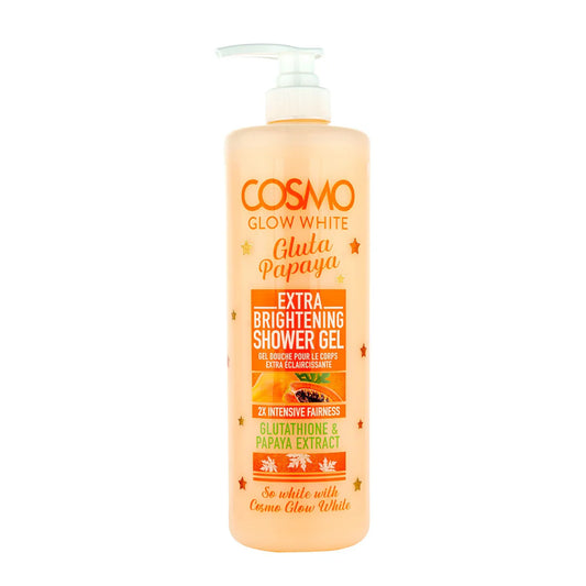 Cosmo Glow White Gluta Papaya Extra Brightening Shower Gel