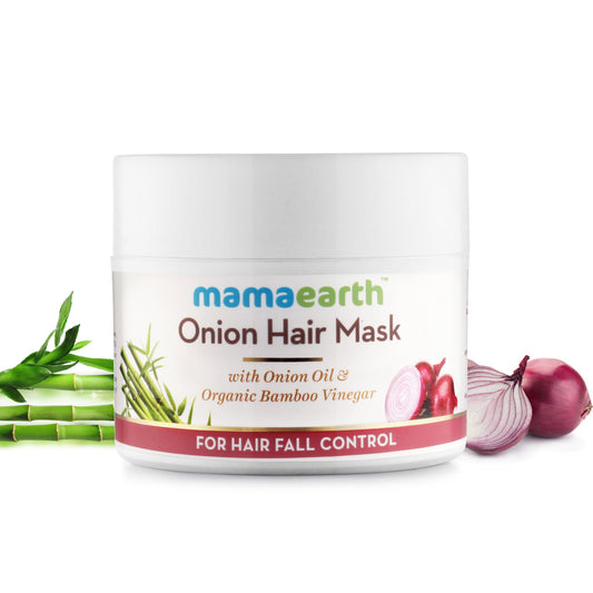 Mamaearth Onion Hair Mask for Hair Fall Control
