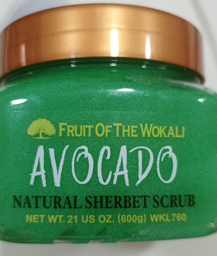 Fruit of the Wokali Avocado Natural Sherbet Scrub