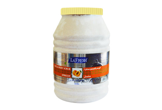 La Fresh Face & Body Apricot Scrub