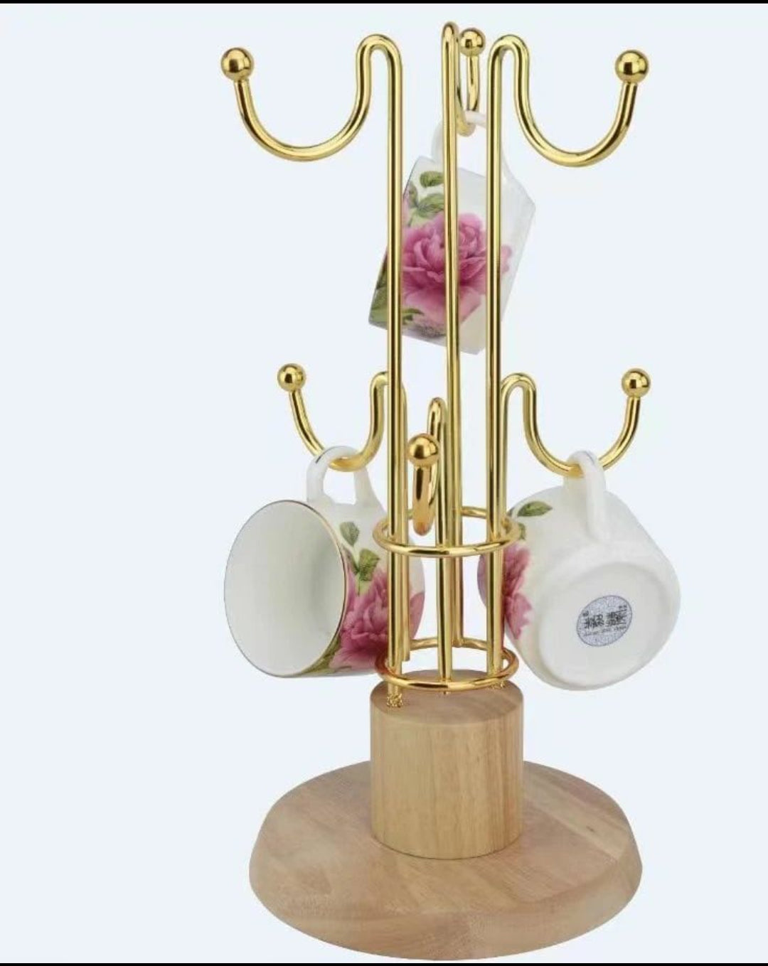 Fancy cup rack
