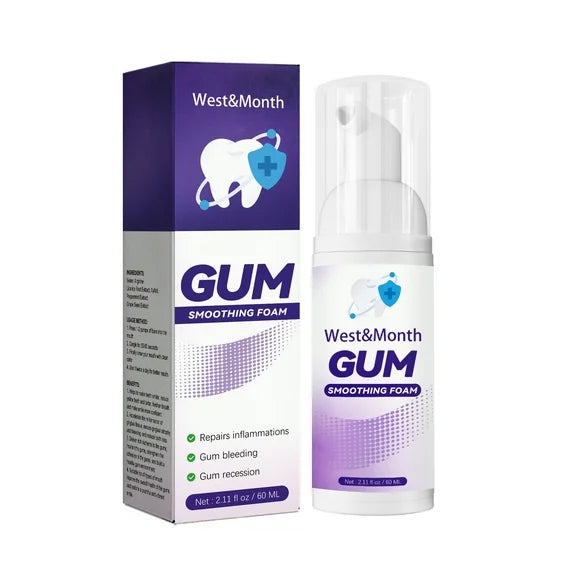 West & Month Gum Smoothing Foam