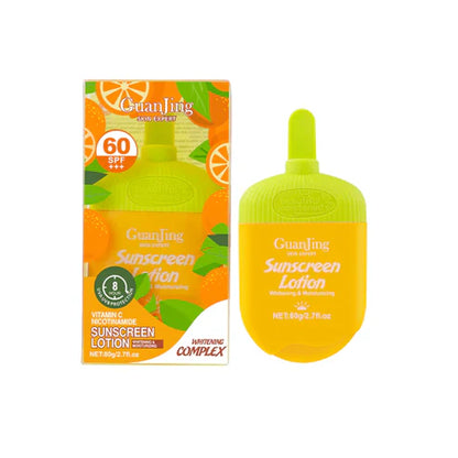 Guanjing Sunscreen Lotion Whitening & Moisturising SPF60 – 80g