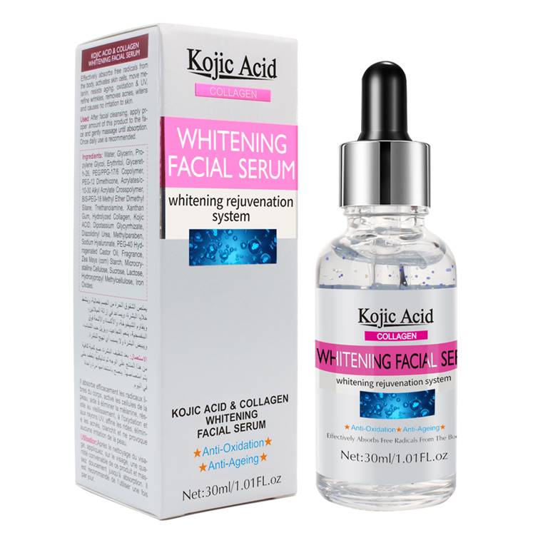 Guanjing Kojic Acid Collagen Whitening Facial Serum – 30ml