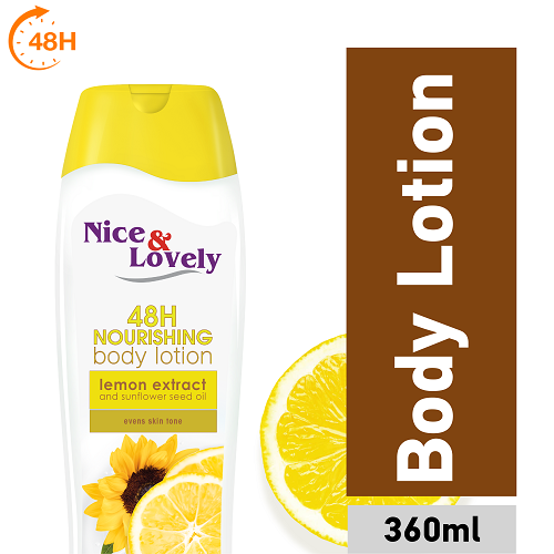 Nice & Lovely Lemon Extract Lotion – 360ml