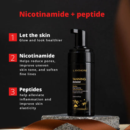 Lanthome Tanning Mousse Darker 120ml