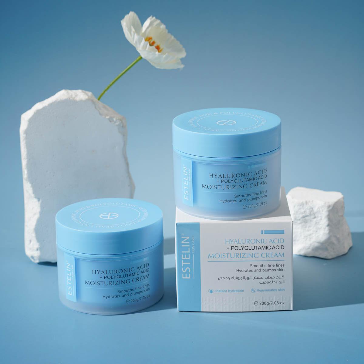 ESTELIN Hyaluronic Acid + Polyglutamic Acid Moisturizing Cream
