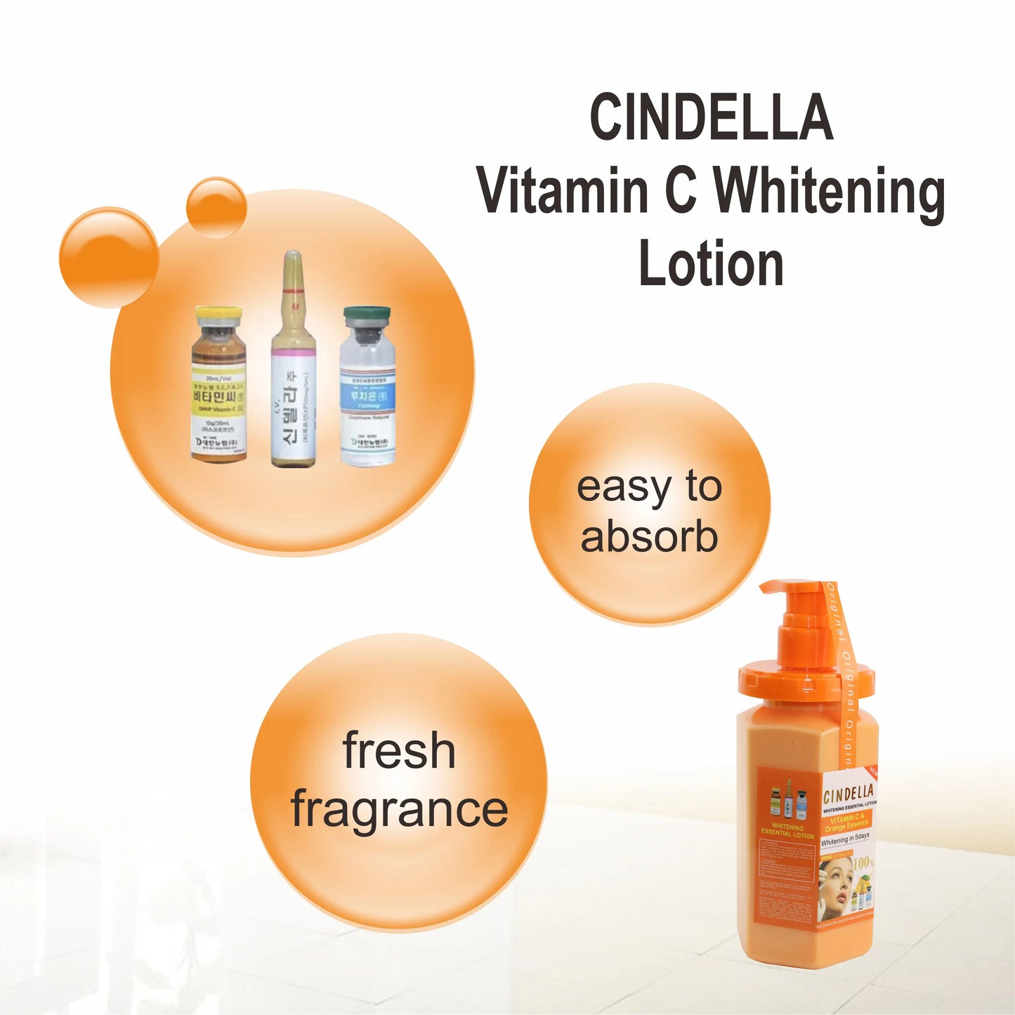 Cindella Vitamin C Whitening Lotion
