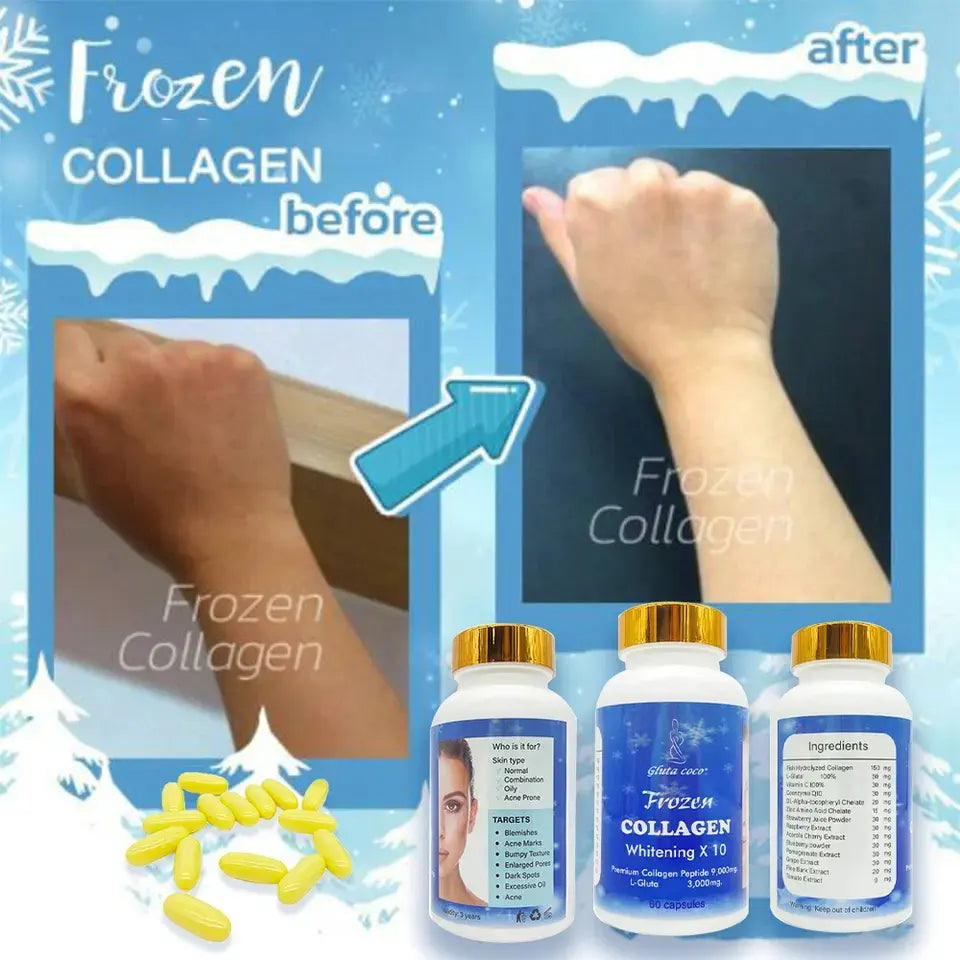 Gluta Coco Frozen Collagen Whitening - 60 Capsules