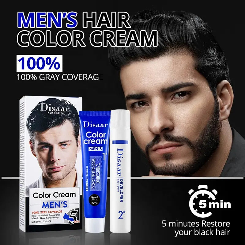 Disaar Men's Hair Color Cream