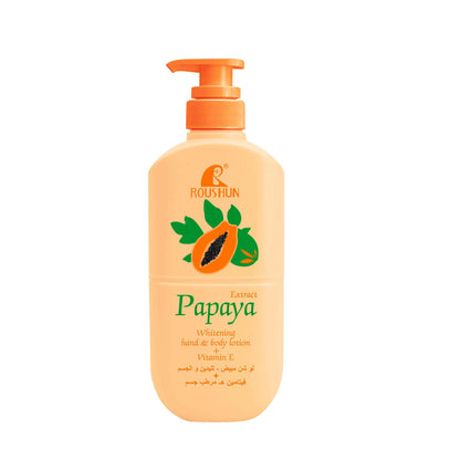 Roushun Papaya Whitening Hand & Body Lotion + Vitamin E