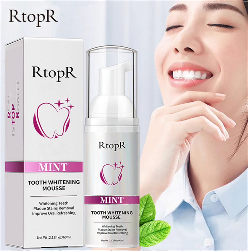 RTOPR Mint Tooth Whitening Mousse (60 ml)
