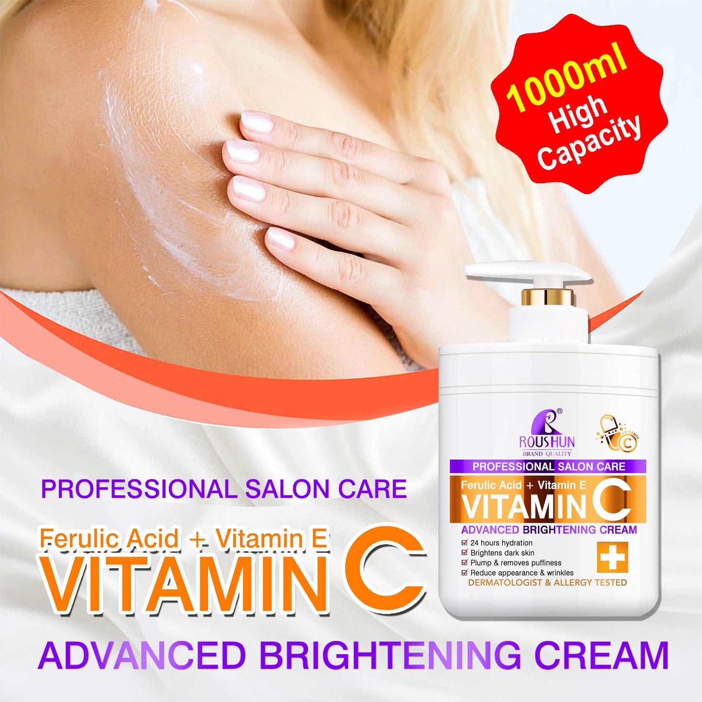Roushun Vitamin C Advanced Brightening Cream